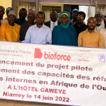 Formation et insertion professionnelle des réfugiés en Afrique de l’Ouest : Bioforce, Monaco et le HCR lancent un projet innovant dans la région
