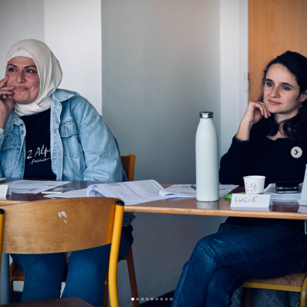 Quelques personnes assistant à l’évènement.