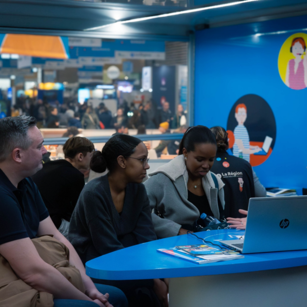 Quelques personnes présentes durant l’évènement.