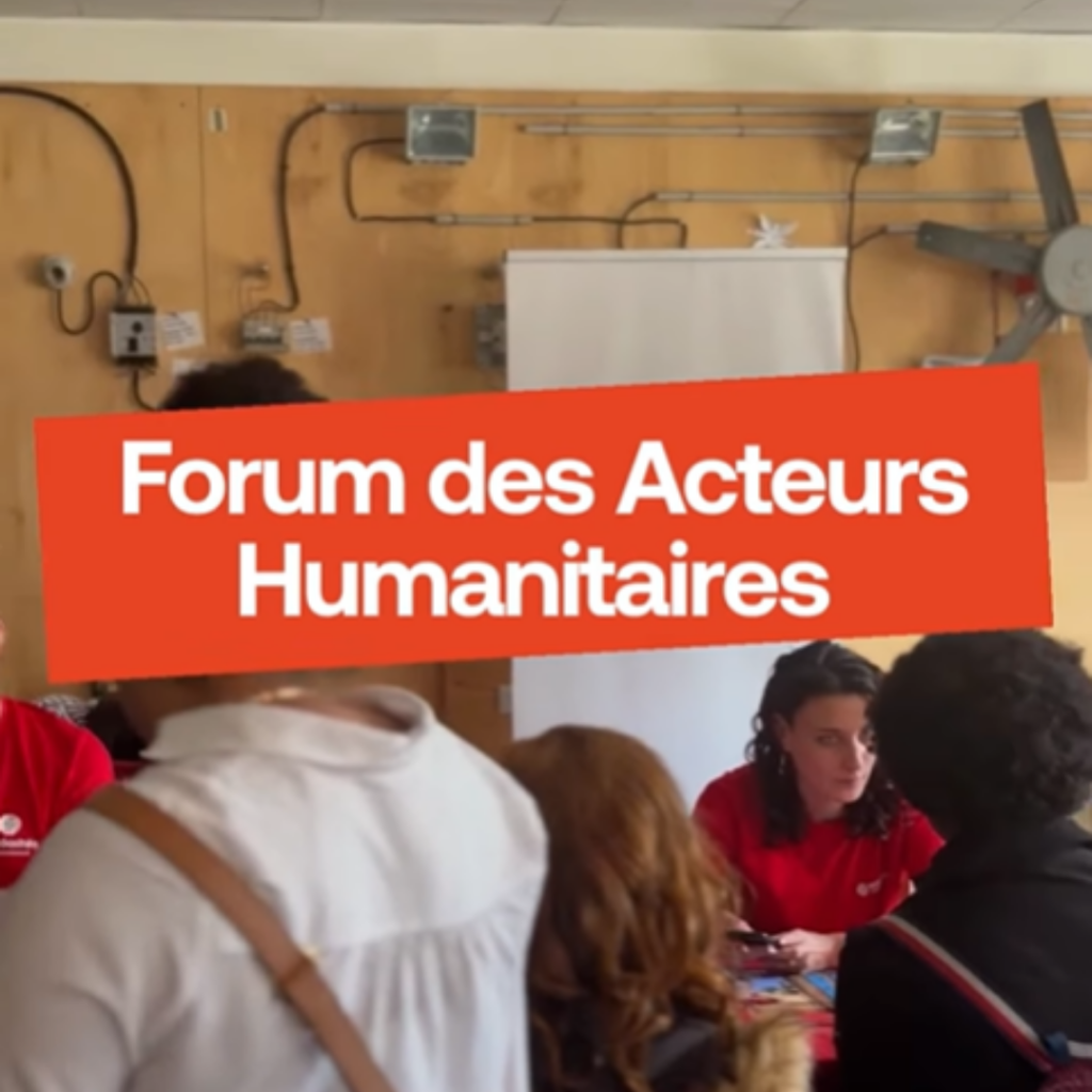 Stand de l’ONG Solidarité International.