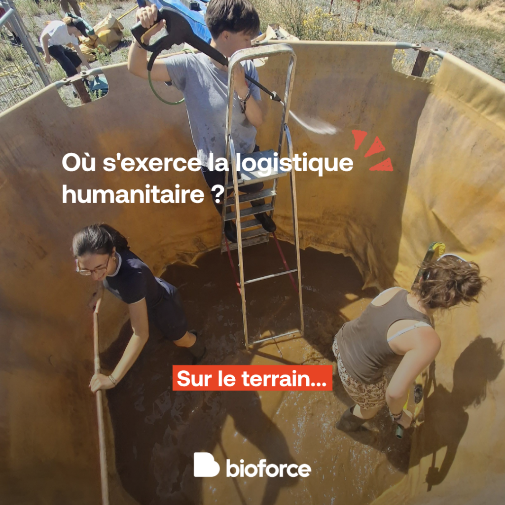 Apprenants lors d’un exercice terrain.