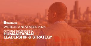 Webinaire : le 3 novembre, découvrez la nouvelle formation Executive Programme in Humanitarian Leadership & Strategy